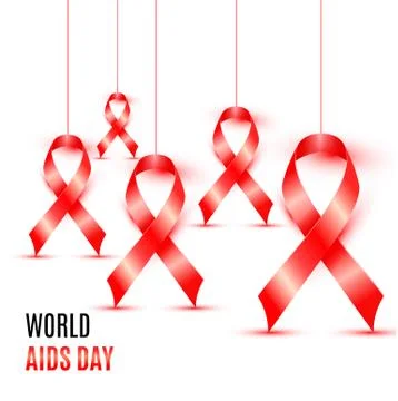 World aids day Stock Illustration