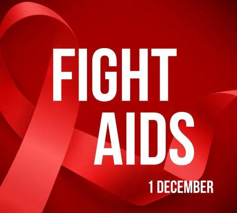 World aids day Stock Illustration