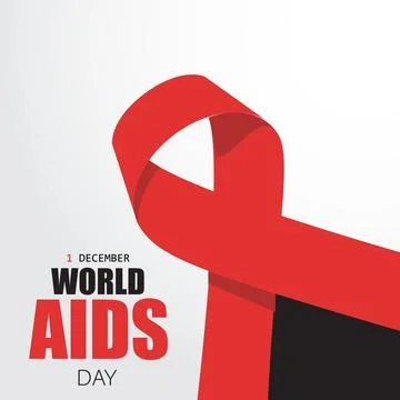 World aids day Stock Illustration