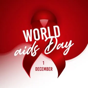 World aids day Stock Illustration