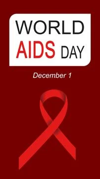 World AIDS day Stock Illustration