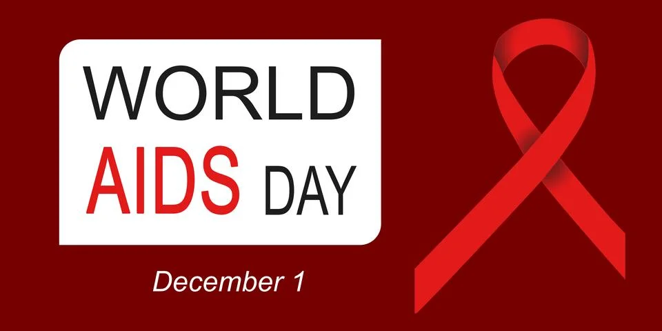 World AIDS day Stock Illustration