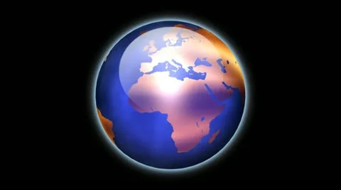 The World animation Stock-Footage 12280770