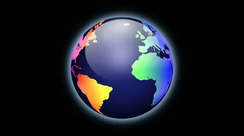 The World animation Stock-Footage 12280936