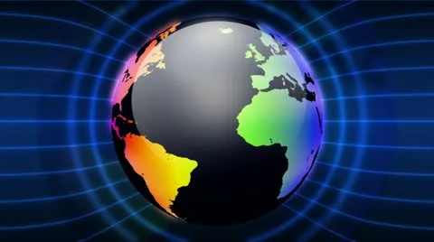 The World animation Stock-Footage 12281862