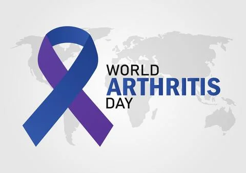 World Arthritis Day Illustrazione stock
