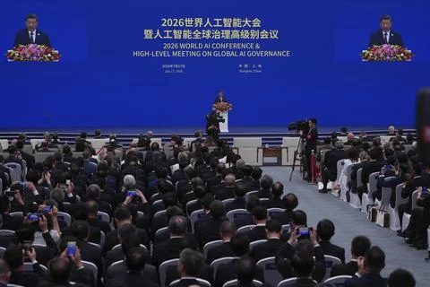 World Artificial Intelligence Conference in China, Shangai - 17 Jul 2026 Stock-Fotos