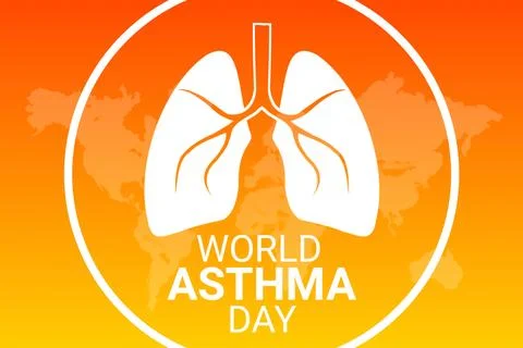 World Asthma Day Stock-Illustration