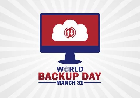 World Backup Day Иллюстрация