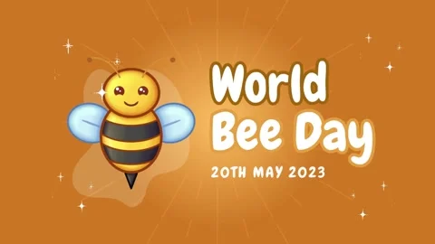WORLD BEE DAY Stock Footage 260380387