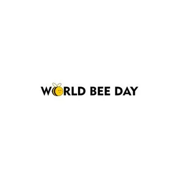 World Bee Day Stock Illustration