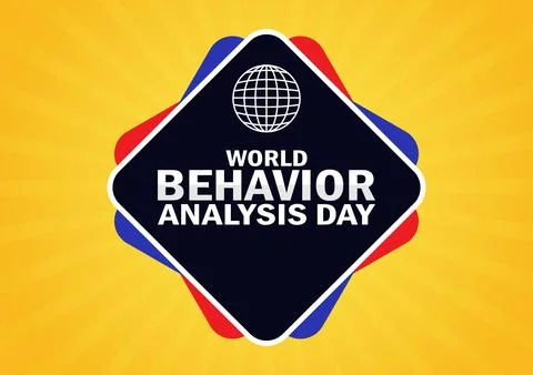 World Behavior Analysis Day Ilustración de archivo
