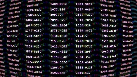 World of a big data Video stock 72992214