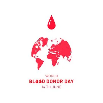 World Blood Donor Day 2020 Stock Illustration