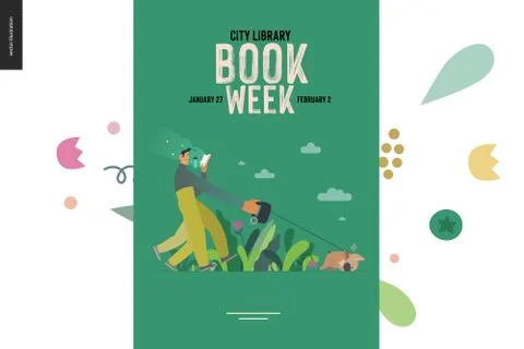 World Book Day, grass Ilustración de archivo