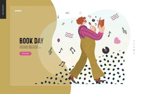 World Book Day Ilustración de archivo