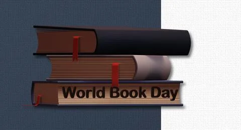 World book day Stock Illustration