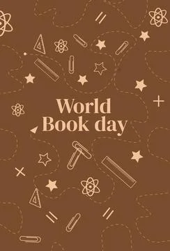 World book day  Illustrazione stock