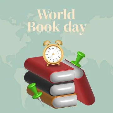 World book day  Stockillustratie