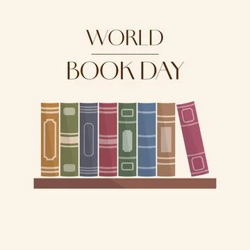 World book day Stock Illustration