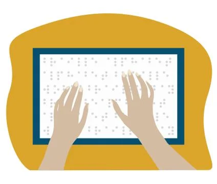 World Braille Day. Stock Illustration