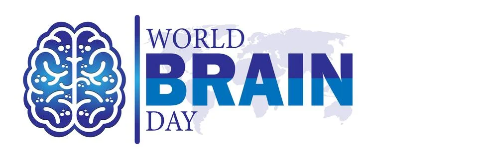 World Brain Day 스톡 일러스트