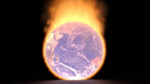 The World Is Burning Stock-Footage 235872349