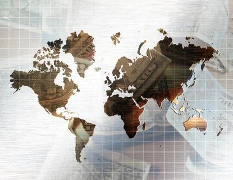 World business Stock Illustration