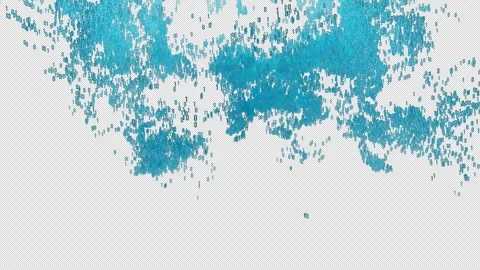 World Bytes Reveal 01-alpha Stock Footage 264766848