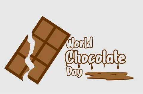 World Chocolate Day Stock Illustration