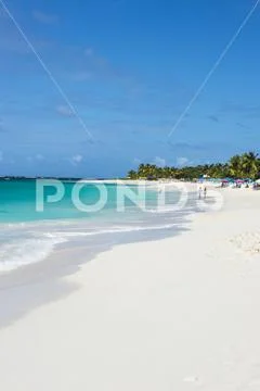 World class Shoal Bay East beach, Anguilla, British Oversea territory, West Stock Photos