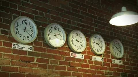 World Clocks Stock Footage 22797279