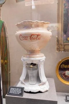 World of Coca-Cola museum in the city of Atlanta. Stock Photos