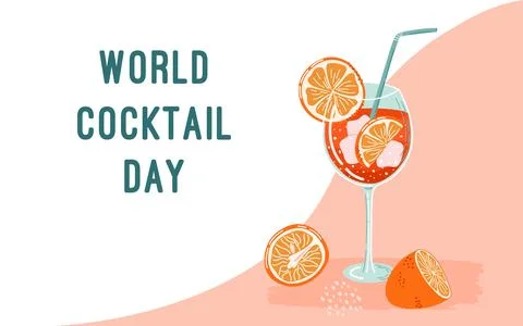 World cocktail day Stock Illustration