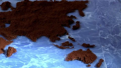 World of Coffee - pan left Stock Footage 8828282