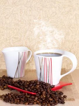 World of coffee Stock Photos