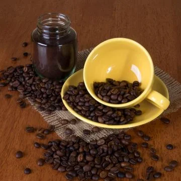 World of coffee Stock Photos