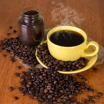 World of coffee Stock Photos