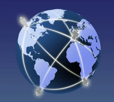 World communicaion Stock Illustration