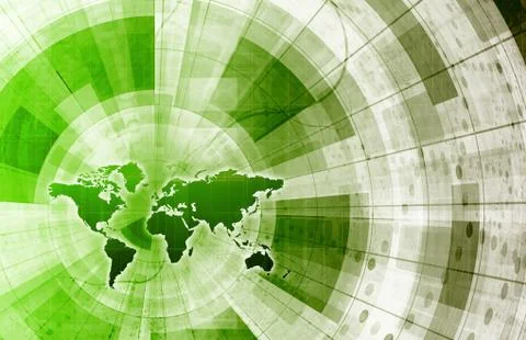 World Community Stock Illustration