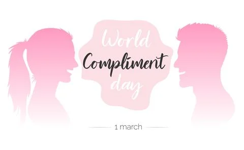 World Compliment Day poster concept. Vector illustration EPS10. Stock Illustration