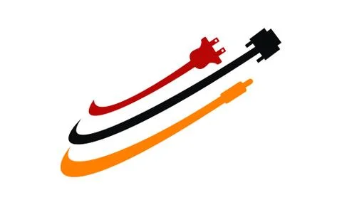 World Computer Cable Stock Illustration
