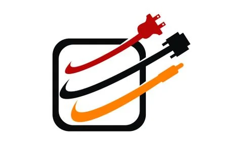 World Computer Cable Stock Illustration
