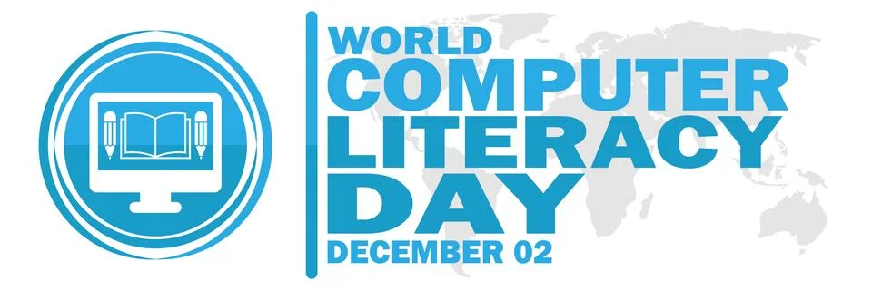 World Computer Literacy Day vector illustration Stock Illustration
