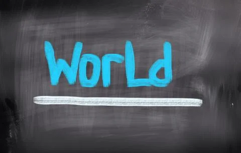World Concept Stock Illustration