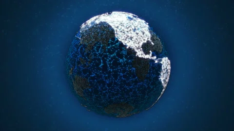World Connection Concept Video stock 98263290