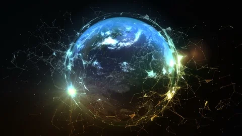 World connection Vídeos de archivo 112885814