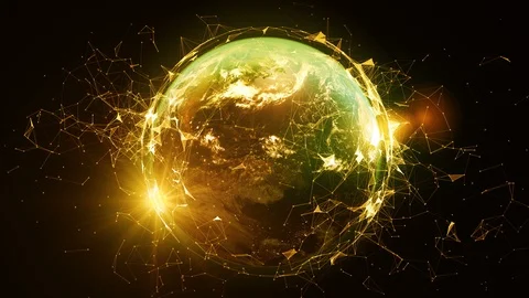 World connection. Stock Footage 113149276