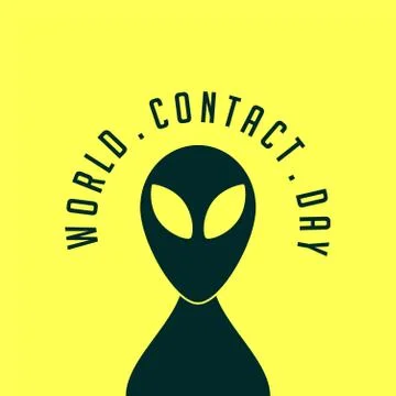 World Contact Day Stock Illustration