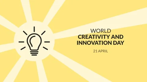 World Creativity and Innovation Day Vídeo Stock 335607258